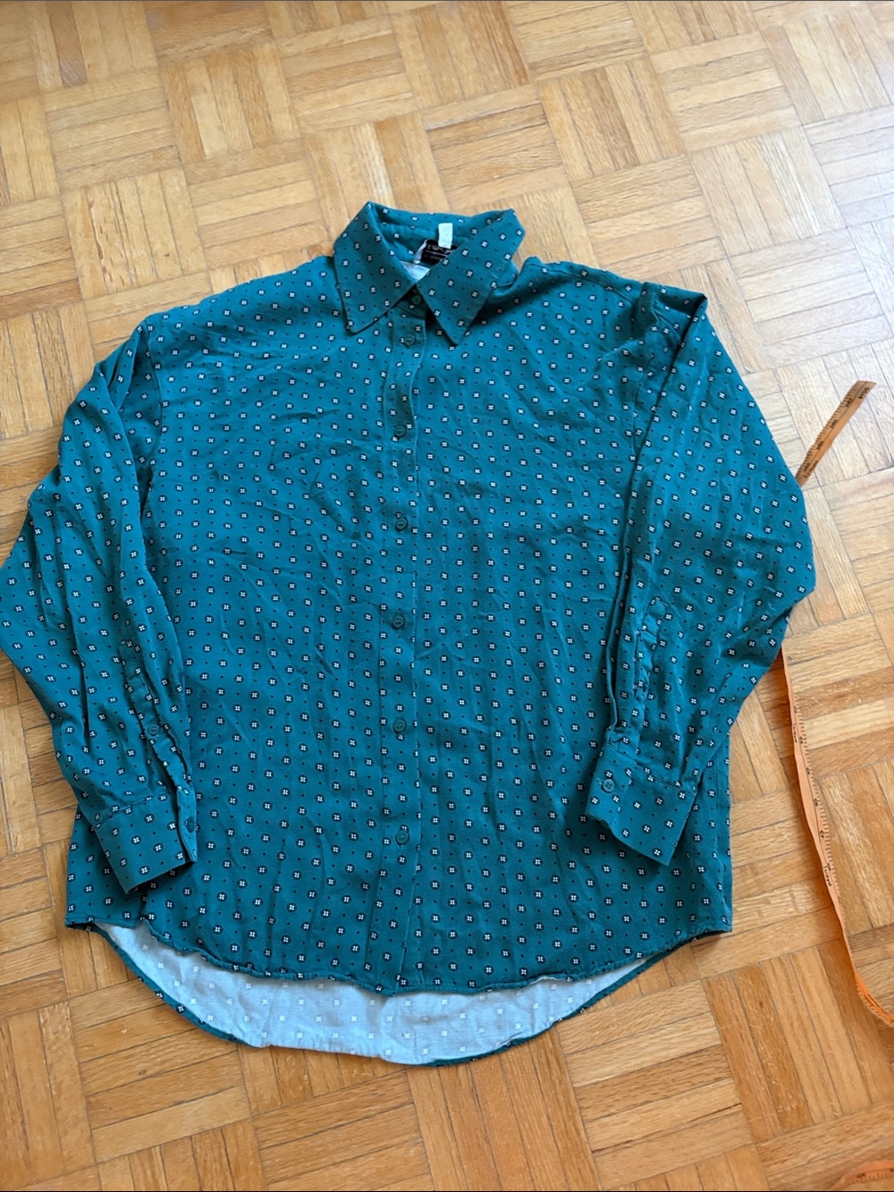 & Other stories Patterned Long-Sleeve Shirt